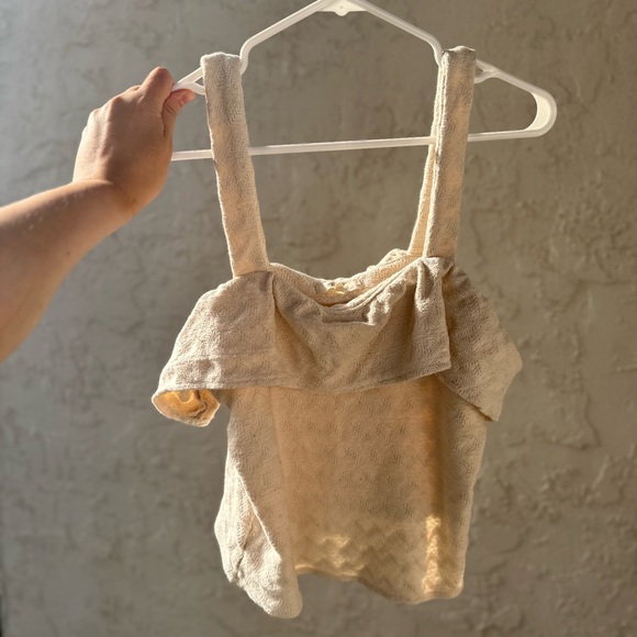 Madewell ruffle tank top - Picture 4 of 6